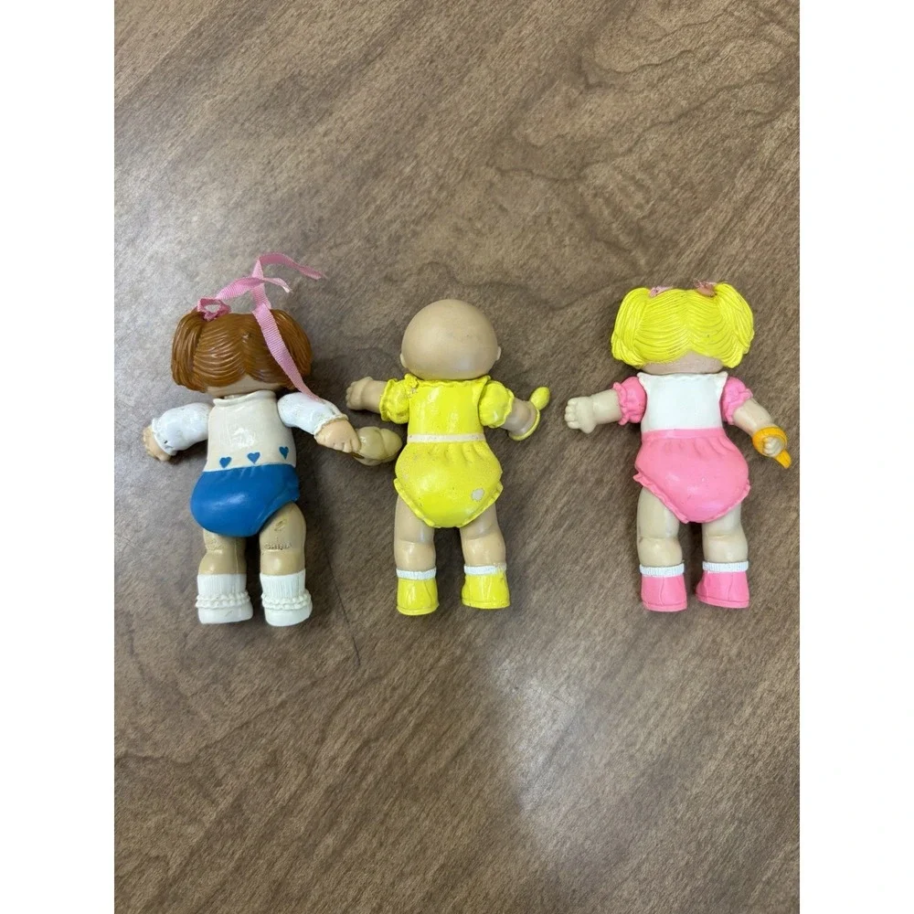 VTG 1984 OAA Inc Cabbage Patch Kids Mini Poseable PVC 3